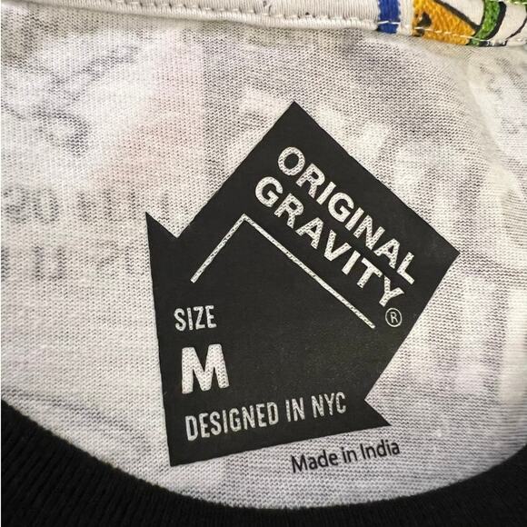 Original Gravity Men's T-shirt w/Hustle and Misc. Ads Size M - Picture 5 of 7